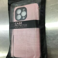 iPhone12 13 14 Pro 6.1インチ アイフォン スマホケース 手帳型 ピンク 未使用品 説明欄必読の画像