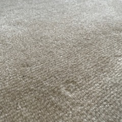 【定価12,000円】アイボリー　厚めラグの画像