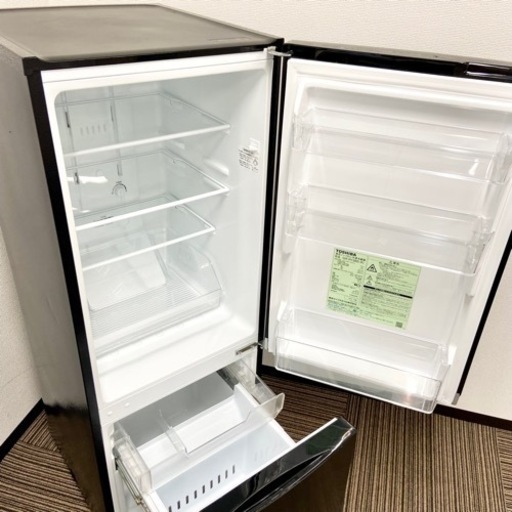 激安‼️153L 19年製 TOSHIBA2ドア冷蔵庫GR-R15BS(K)?06215