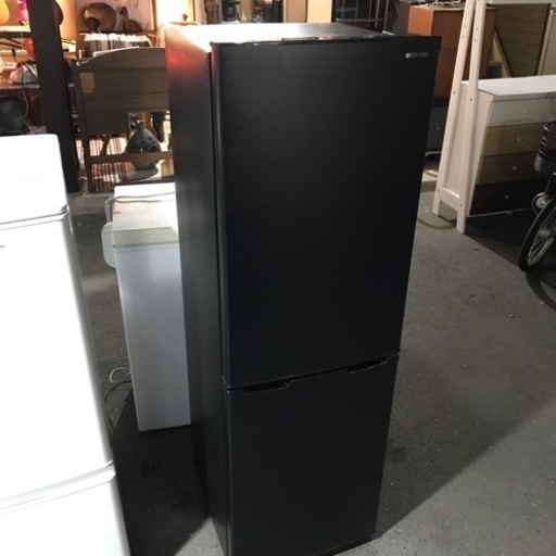 O2306-251 値下げ☆　アイリスオーヤマ 冷蔵庫 IRSE-16A-B 2019年製 162L 傷、汚れあり