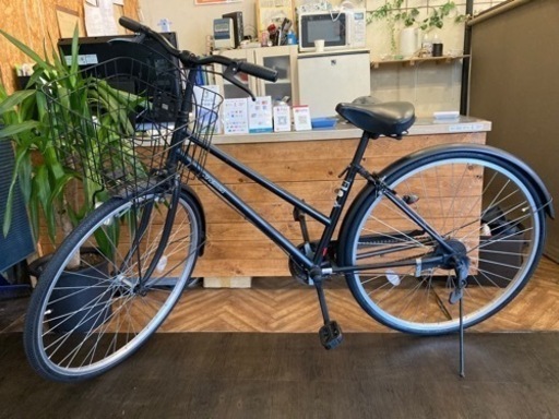 【前後タイヤ・チューブ新品！】27インチ自転車　マットブラック
