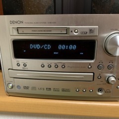 【値下げ】Denon ラピシア システムオーディオ 木目 D-ME55DV-MMの画像