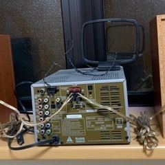 【値下げ】Denon ラピシア システムオーディオ 木目 D-ME55DV-MMの画像
