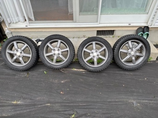 Keiワークス 純正ホイール スタッドレス付き