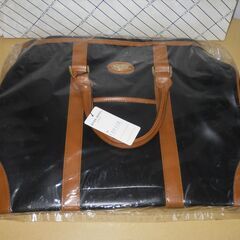 RIVER SEPPU　ボストンバッグ　旅行　ビジネスバッグ　黒茶系　ITALIAN TASTE River Seppu REFINED　Unbeknownの画像