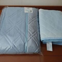 新品未使用　夏布団セット：ひんやり接触冷感肌布団  135 x ...
