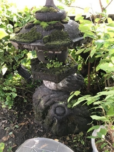 石灯籠、石燈籠、石灯篭 みかげ石 庭石 ガーデニング