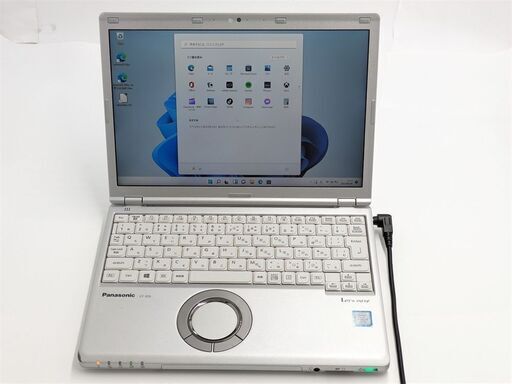 送料無料 保証付 日本製 高速SSD Wi-Fi有 ノートパソコン Panasonic CF-SZ6Y15VS 中古良品 第7世代Core i5 16GB カメラ Windows11 Office