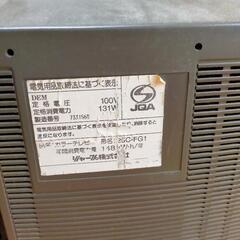 ブラウン管テレビ シャープの画像