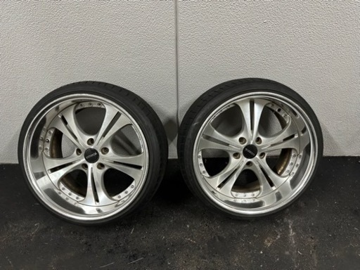 SSR フェリーニ 18インチ 114.3 9.5J＋30 2本 ドリフト スペア 深リム