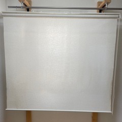 ★値下げ★ニトリ ロールカーテン3本 麻入り 160cm×1 1...
