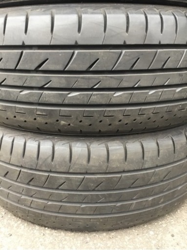 バリ溝 215/60R17 BS playz 4本セット