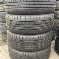 バリ溝 215/60R17 BS playz 4本セット