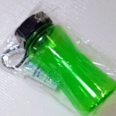 水分補給に🥤キャリングボトル 500ml／クリアグリーン✨未開封品