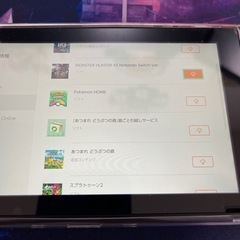 NintendoSwitch 本体 ソフト付きの画像
