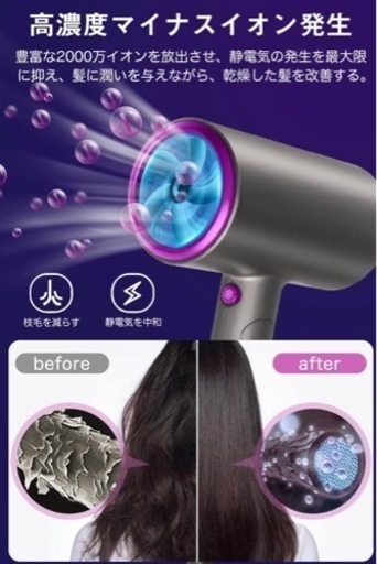 【大幅値下！】60%OFF!! ヘアドライヤー　期間限定で出品します 132788-185- 