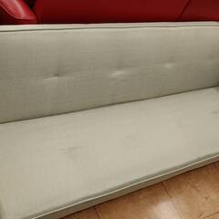 🥰未使用品🥰ソファベッド ファブリック グレー 2978