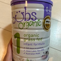 bubs organic 1  0〜6ヶ月用　800g オーガニ...