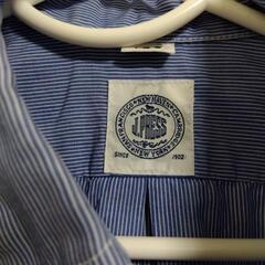 【美品】Jプレス長袖ストライプシャツ130の画像