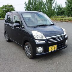走行距離少なめ ステラ カスタムR 4WD 車検1年以上あり E...