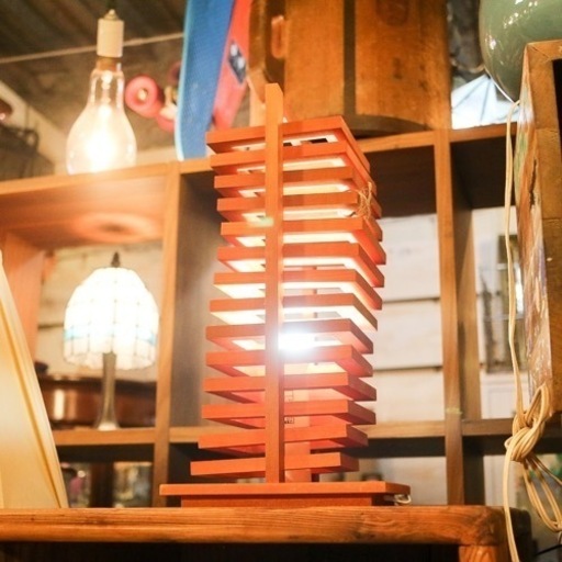 《売約済》照明器具　照明　間接照明　ライト　ランプ　フレイムス hikidashi ヒキダシ テーブル スタンドライト ブラウン (HD-101)  インテリア　検　タリアセン