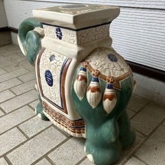 差し上げます！象のオブジェの画像