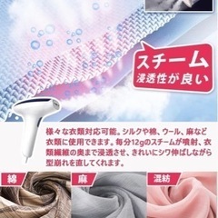 【新品】スチームアイロンの画像