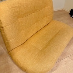 座椅子 リクライニング ソファの画像