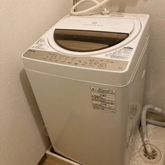 TOSHIBA 洗濯機　aw -6g5