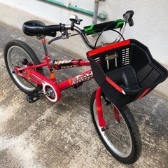 18インチ　補助輪付き（受け渡し決まりました）