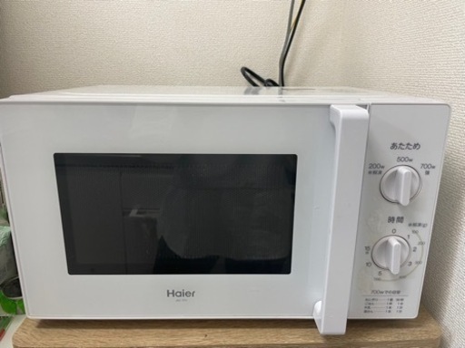 譲渡先決定電子レンジ　Haier 50Hz対応