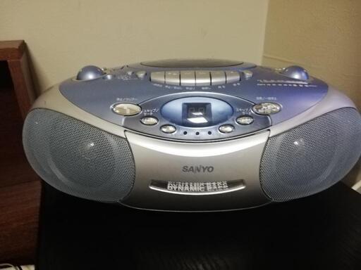 値下げSANYO　CD ラジカセ