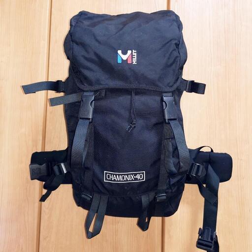 MILLET CHAMONIX40 ミレー リュック 40L 登山 定価二万