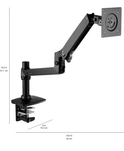 【美品★】Amazonベーシック シングル モニターアーム