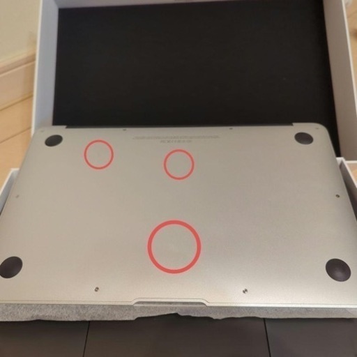 《箱、付属品有》APPLE MacBook Air MD711J/A アップル