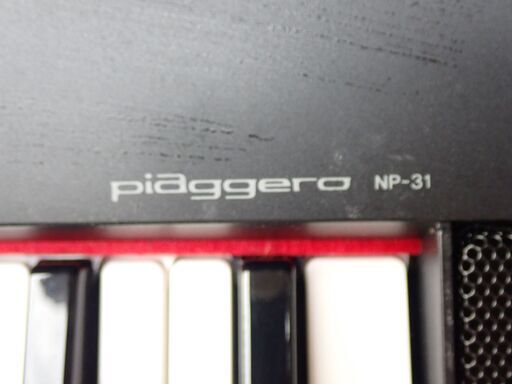 ?YAMAHA 電子キーボード piaggero NP-31