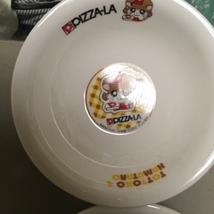 ハム太郎 ピザーラのお皿の画像