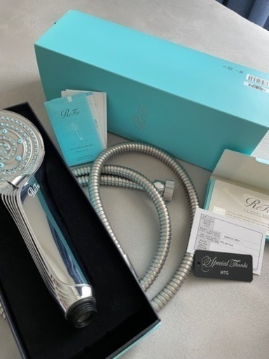 【値下げ】リファ ファインバブルS ステンレスシャワーホース付きお譲りします