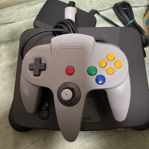 ニンテンドウ64本体セット　ソフト箱説明書付き