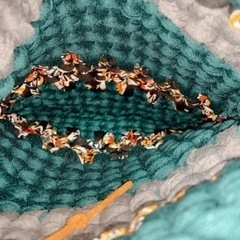 ハンドメイドズパゲッティショルダーバッグの画像