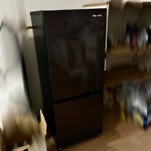 【美品✨️】Hisense 冷蔵庫 黒 ブラック