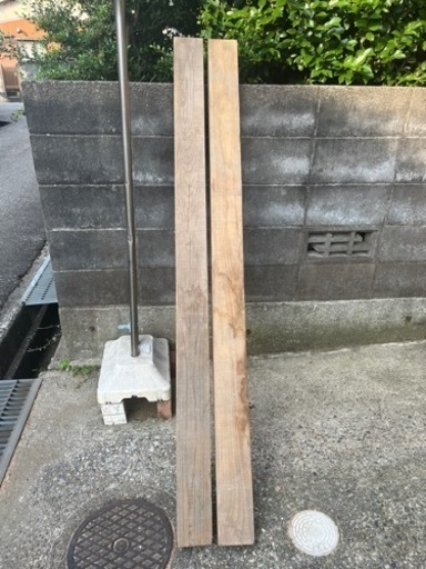 木材（45×115×1850）2本