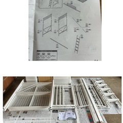 【２台目も決まりました】ニトリ ハイベット(白)未使用品の画像