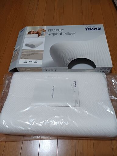 テンピュール(Tempur) オリジナルネックピロー 【日本正規品】 ホワイト XS 約50x31x7cm 枕 まくら 120203