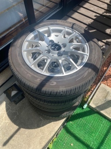 バリ溝タイヤホイールセット❗️155/65R13②