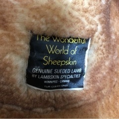 The Wonderful World of Sheepskin ダウンベスト 大幅値下げの画像
