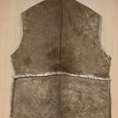 The Wonderful World of Sheepskin ダウンベスト 大幅値下げの画像