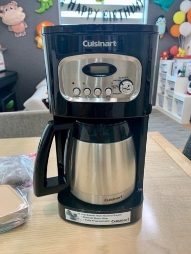 コーヒーメーカー【Cuisinart(クイジナート) 】※フィルター付き