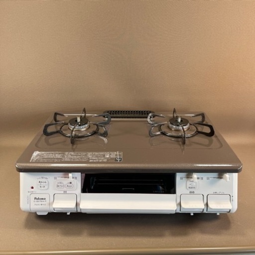 Paloma ガスコンロ 都市ガス　2020年製　IC-S807BHA-R パロマ ガステーブル