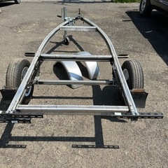 アルミ　軽ボートトレーラー　平トレーラー制作にどうぞの画像